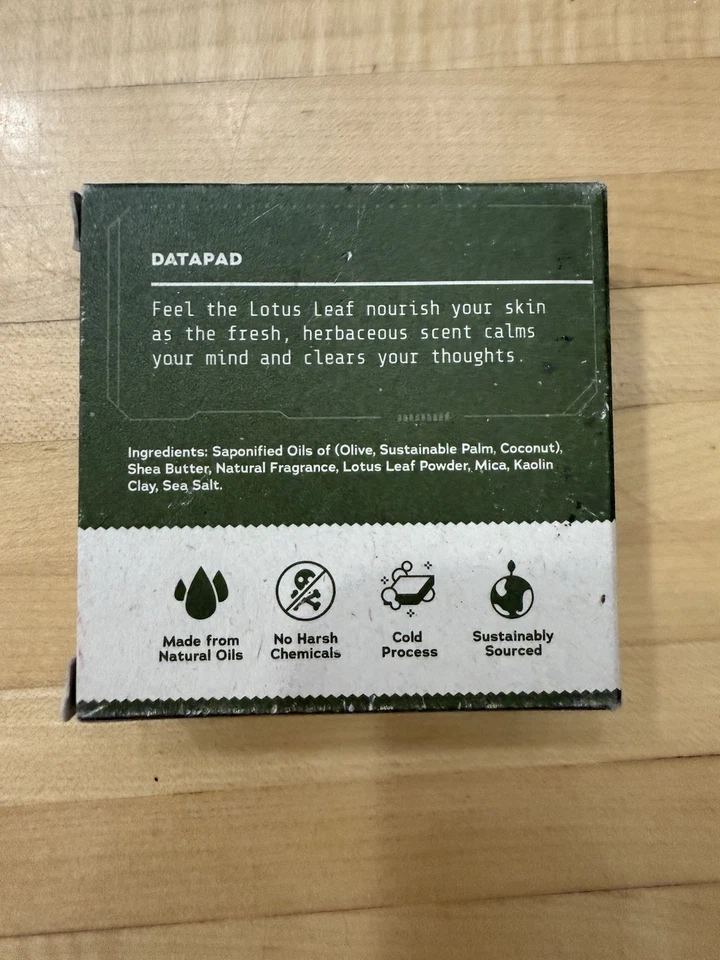 Dr. Squatch x Star Wars Limited Edition Soap Bar 5 Oz Wisdom Wash Yoda - Image 4 of 4