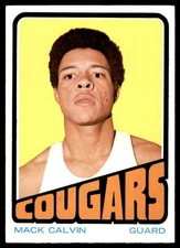 1972 Topps #179  MACK CALVIN  Carolina Cougars  EX-EXMT
