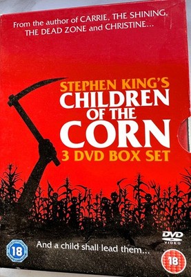 Children Of The Corn 1-3 - St. King- DVD Box  Neu OVP !! Keine Deutsche Tonspur