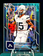 2025 Bowman Chrome U | Adrian Norton 1st Bowman Teal Lava #88 | Akron Zips