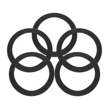 5pc Rubber Gray Washer for Kitchen Sink Strainers Stop Leaks Under Sink