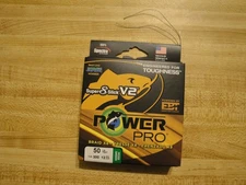 Power Pro Super 8 Slick v2 x8 Braided Line 50Lb 300YDS NEW