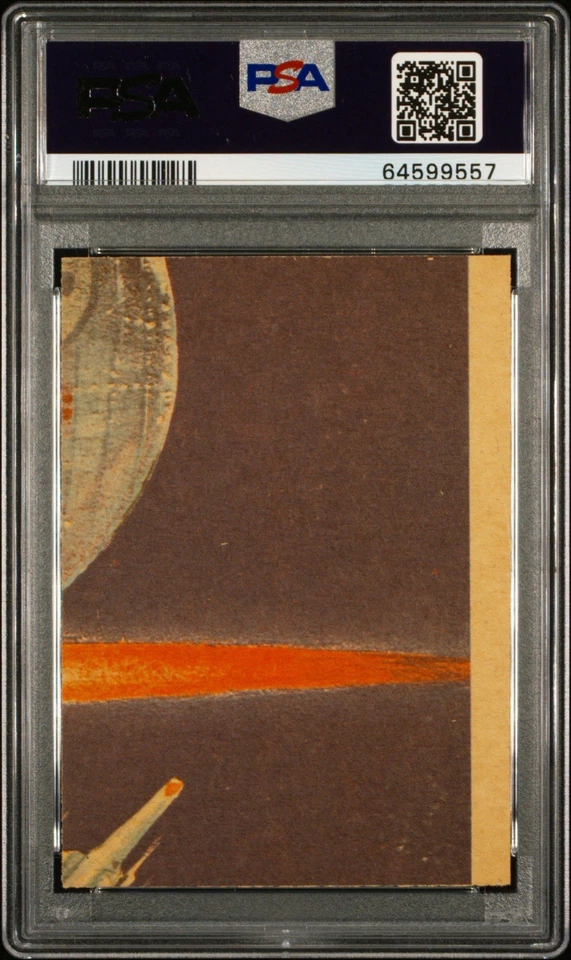 1977 O-PEE-CHEE OPC STAR WARS #7 DARTH VADER ROOKIE PSA GRADED VERY RARE!!! - Image 2 of 2