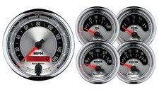Autometer 1202 American Muscle Gauge Kit 5 Pc. 3-38 2-116 Electric Autometer 1202 American Muscle Gauge Kit 5 Pc. 3-38 2-116 Electric