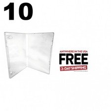 10 Clear Storage Cases 14mm for Rubber Stamps  1-3 DAY