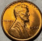 1944-D Lincoln Wheat Cent RD BU #T367