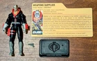 GI JOE Cobra NM/M Destro 2008 V18 Complete & File Card 25th Weapons Supplier