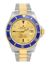 Rolex Submariner Date 16613 Champ" Serti Dial | Rolex service 2022