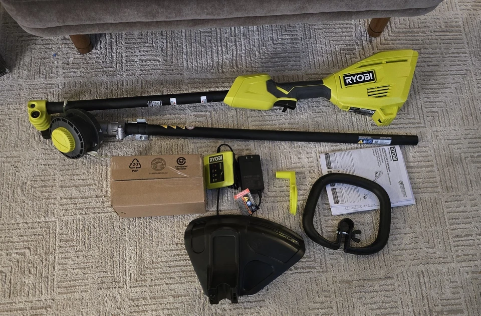 Ryobi 40V 15in Cordless String Trimmer/Weed Eater w/ Battery & Charger RY40ST01K - Image 3 of 4
