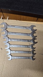 Gedore Imperial Open Ended Spanners x 6 vgc