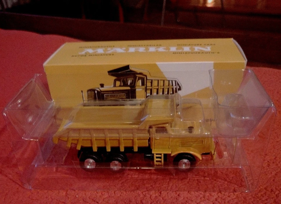 MÄRKLIN 1/43-N°18016-KAELBKE CAMION RIBALTABILE -REPLIKA-Germania Vintage-#93# - Immagine 3 di 4