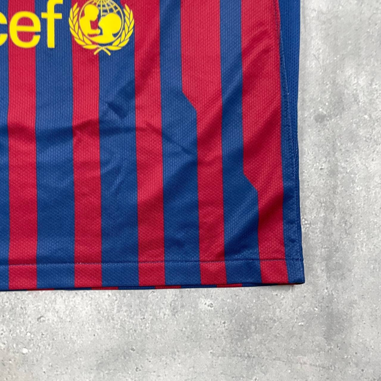 FC Barcelona 2011 2012 Home Jersey Nike Shirt Red/ Blue Size S thumbnail 22