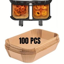 Air Fryer Disposable Paper Liners – 100 Pcs