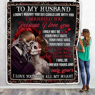 Wecco to My Husband I Love You Blanket Blanket for Kids, Adults, Teen. Great ...