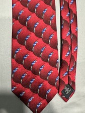 The Nature Conservancy Red Scarlet Macaw Silk Neck Tie