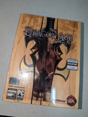 Dragon Age Origins PC Singapore Exclusive Collector's Edition Wood