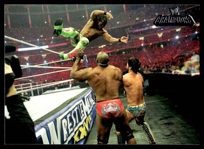 2011 Topps WWE Champions Big Show, Kane, Santino Marella, and Kofi Kingston