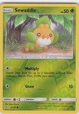 2019 Sewaddle (6) Common SM - Unified Minds 6/236 NM Reverse Holo LP-NM