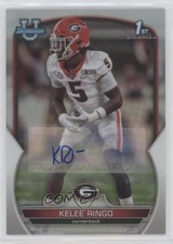 2022 Bowman U Chrome Prospect Refractor 12/499 Kelee Ringo #68 Auto pe8