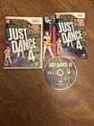 Just Dance 4 - Nintendo Wii Complete with Manual CIB