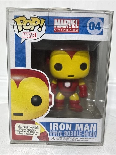 Funko Pop Marvel Iron Man #04 with Protector