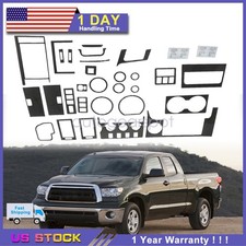 29pcs For Toyota Tundra 2007-2013 Carbon Fiber Interior Full Kit Cover Trim