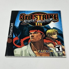 Street Fighter III 3rd Strike Sega Dreamcast Complete CIB Manual Reg Card Rare!