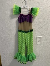 A Wish Come True Dance Costume Child XS Part Of Your World Mermaid Ariel Jazz