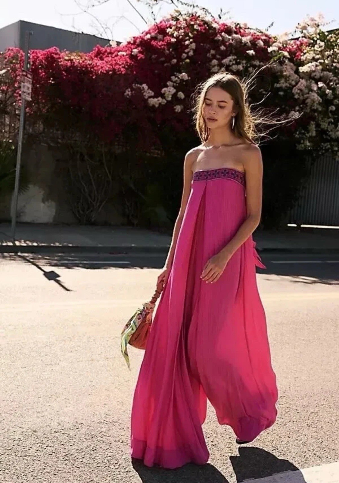 Free People Solid Serendipity MEDIUM Strapless Em… - image 3