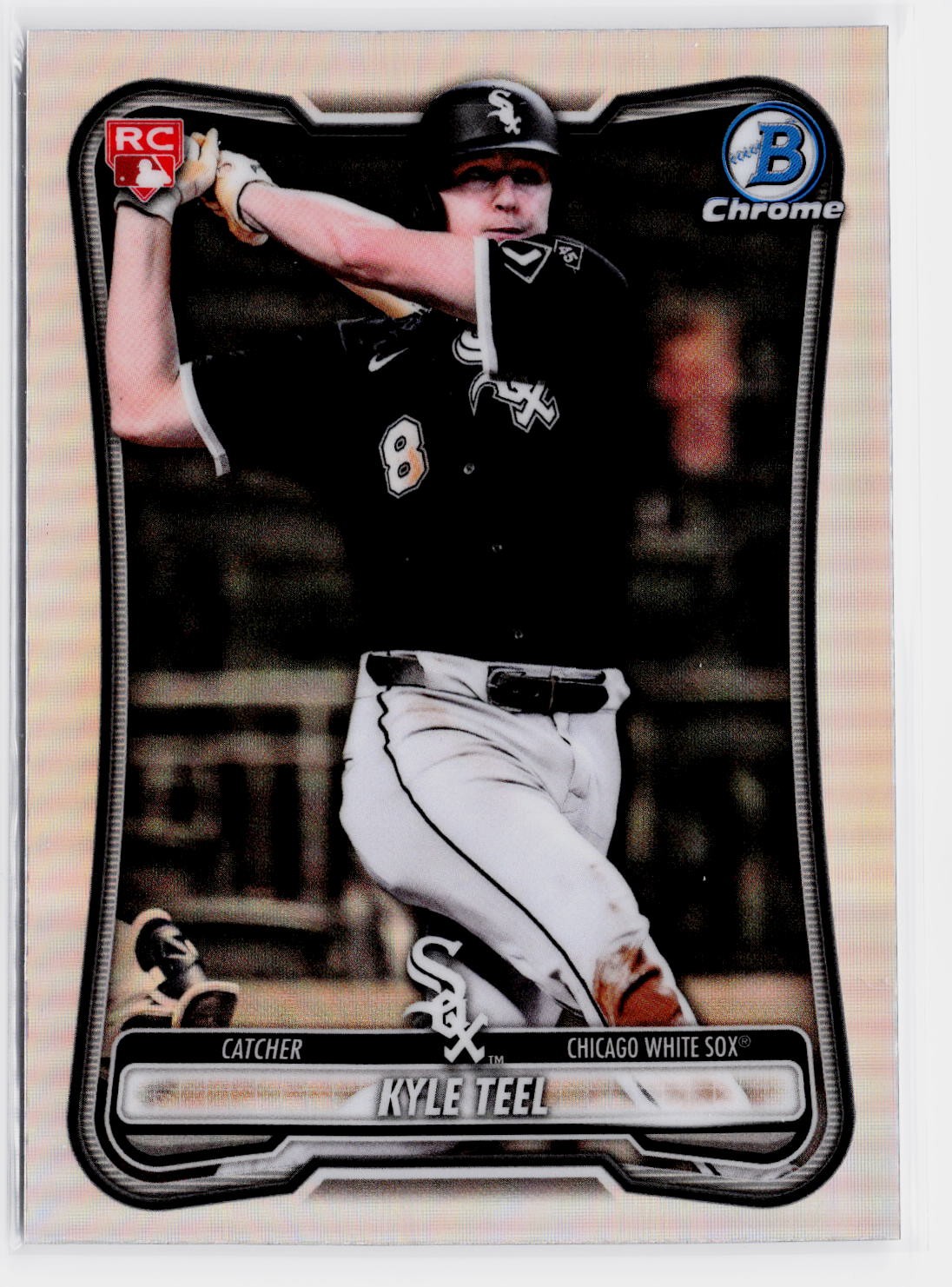 2026 Bowman #19 Kyle Teel Rookie Red RC Logo