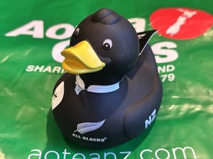 All Blacks Rugby Rubber Duck