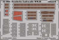 Seatbelts Luftwaffe Wwii / 1:24 - Eduard 23003