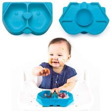 BOWL - Pure Silicone Bowl with Suction Cup for Babies and Toddlers BPA and ...