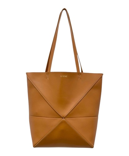 Loewe Puzzle A657G50X01 Leather Brown Tote Bag Women's #TFB20382
