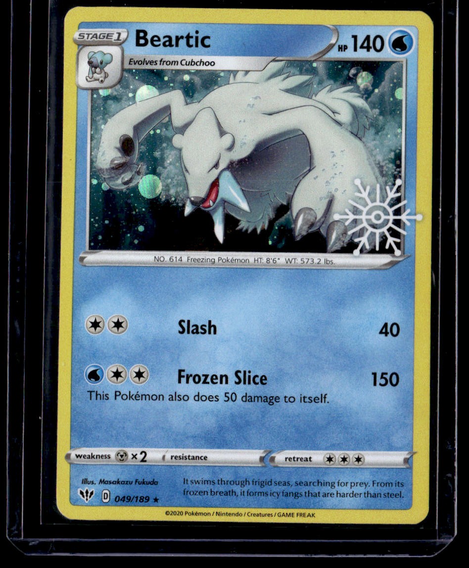 Beartic 049/189 Promo English Pokemon Card