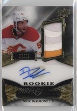 2022 Upper Deck Premier Acetate Rookie Gold 23/65 Nick DeSimone Patch Auto 2d8