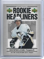 Kris Letang 2006-07 Upper Deck Rookie Headliners #RH18-Pittsburgh Penguins