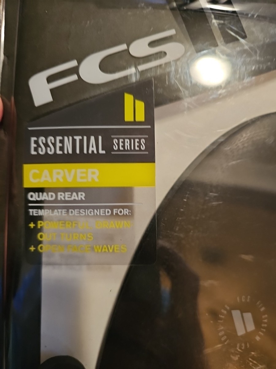FCS 11 Carver Essential Series Carver Quad Rear PG Performance