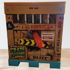 Crate Creatures Surprise BLIZZ Monster Complete  NEW OPEN BOX Lock Box 