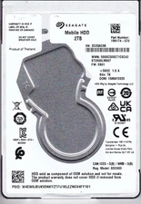 ST2000LM007 p/n: 1R8174-570 EB01 s/n: ZDZQ TK MAY / 2023 2TB SATA 2.5" SEAGATE