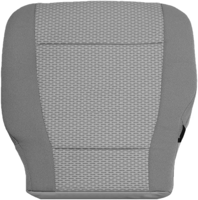 Driver Side Bottom Replacement Cloth Seat Cover Gray Compatible with Ford F150 X