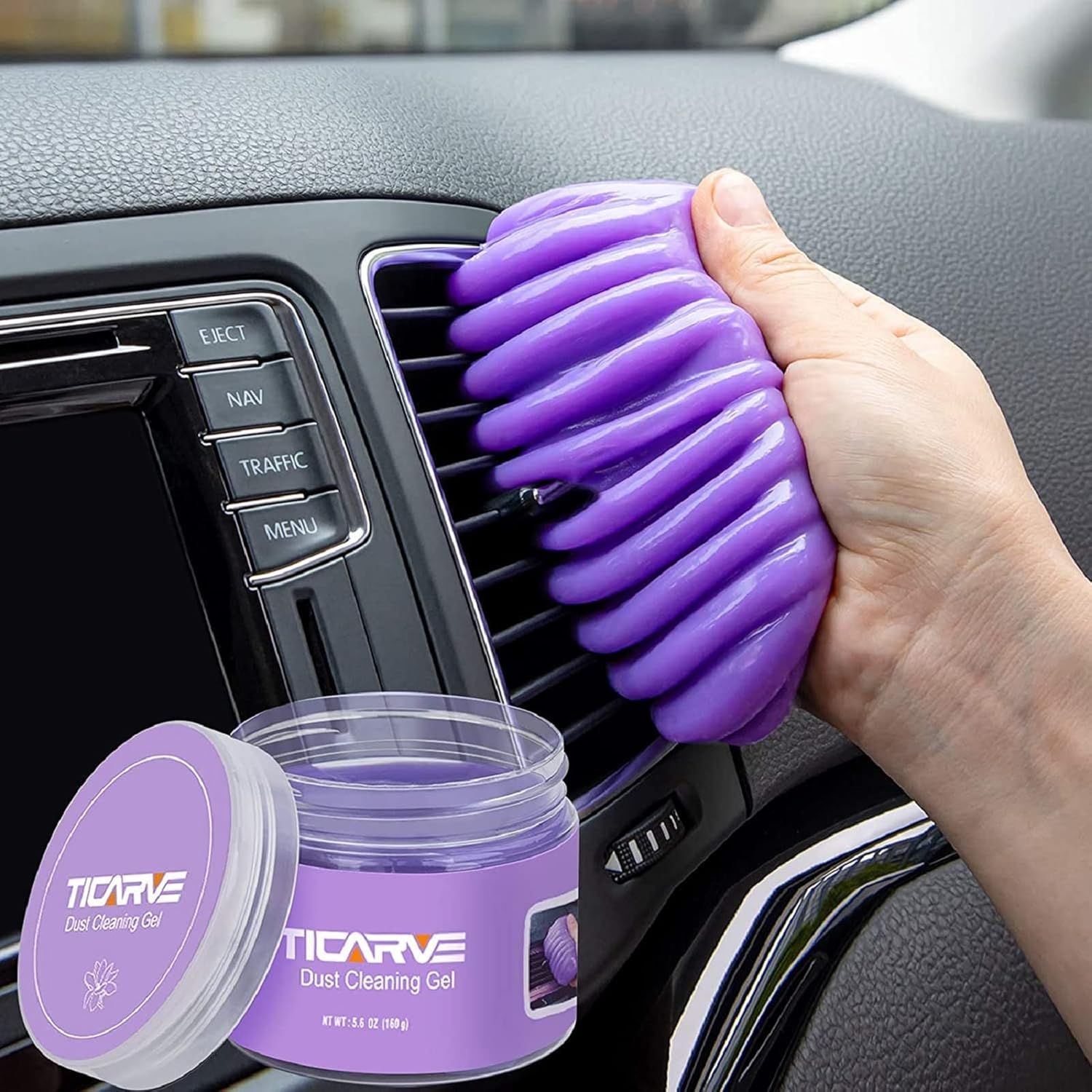 Cleaning Gel for Car Cleaning Putty Dust Cleaner Gel Car Slime Cleaner Auto Deta