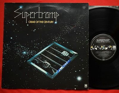 Supertramp   Crime Of The Century - LP mit AUTOGRAMM / SIGNED by John Helliwell