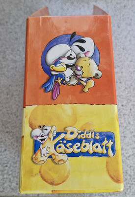 Diddl Diddls Käseblatt Sammelmappe/Mappe/Verpackung (leer) gelb/orange