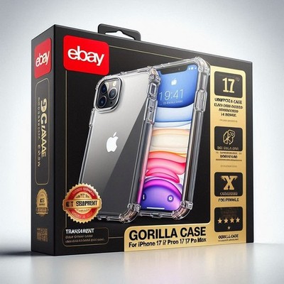 Gorilla Rugged Bumper Case für iPhone 17 Pro Max 16 15 14 13 12 11 7 8