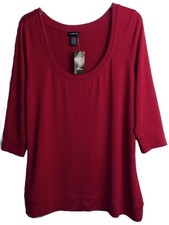 NEW TORRID🌺 SUPER SOFT TOUCH RASPBERRY PINK TUNIC TOP🌺SIZES 12/14 14/16 26/28