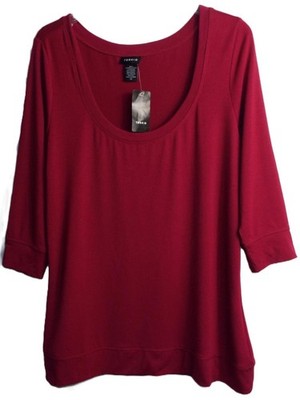 NEU TORRID  SUPERWEICHES TUNIKA-TOP HIMBEERROSA GRÖSSEN 12/14 14/16 26/28