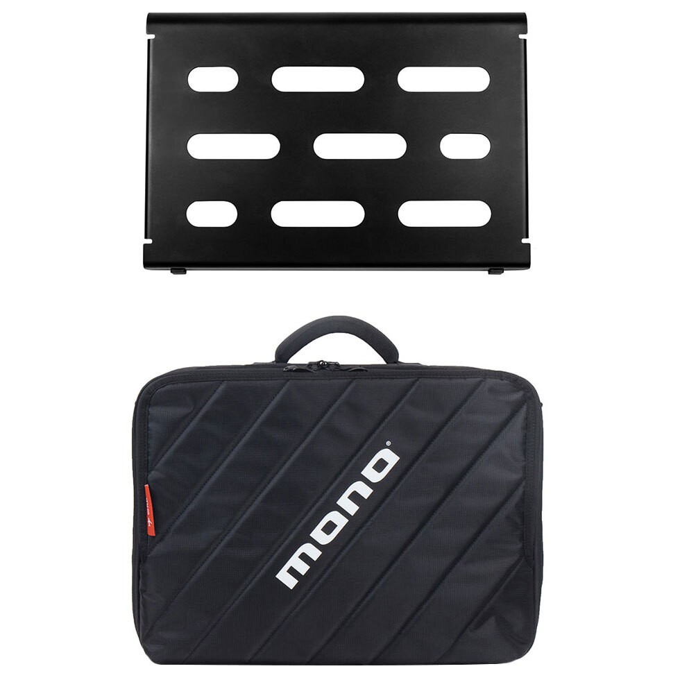 Pedalboard Mono Small Black inkl Club V2 Bag Effektkoffer Case Effekt Koffer NE 56390₽