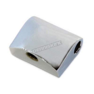 V-Twin Manufacturing Bates Chrome Headlamp Mounting Block - 31-0656