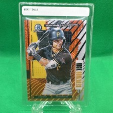 2021 Bowman Chrome Bowman Ascensions Nick Gonzales Orange Refractor /25